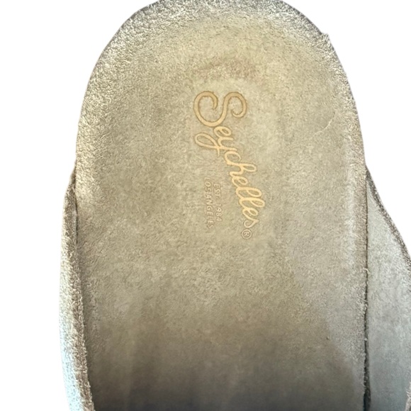 Seychelles Feels Like Home Mule Taupe Suede 9 NIB - Picture 4 of 6